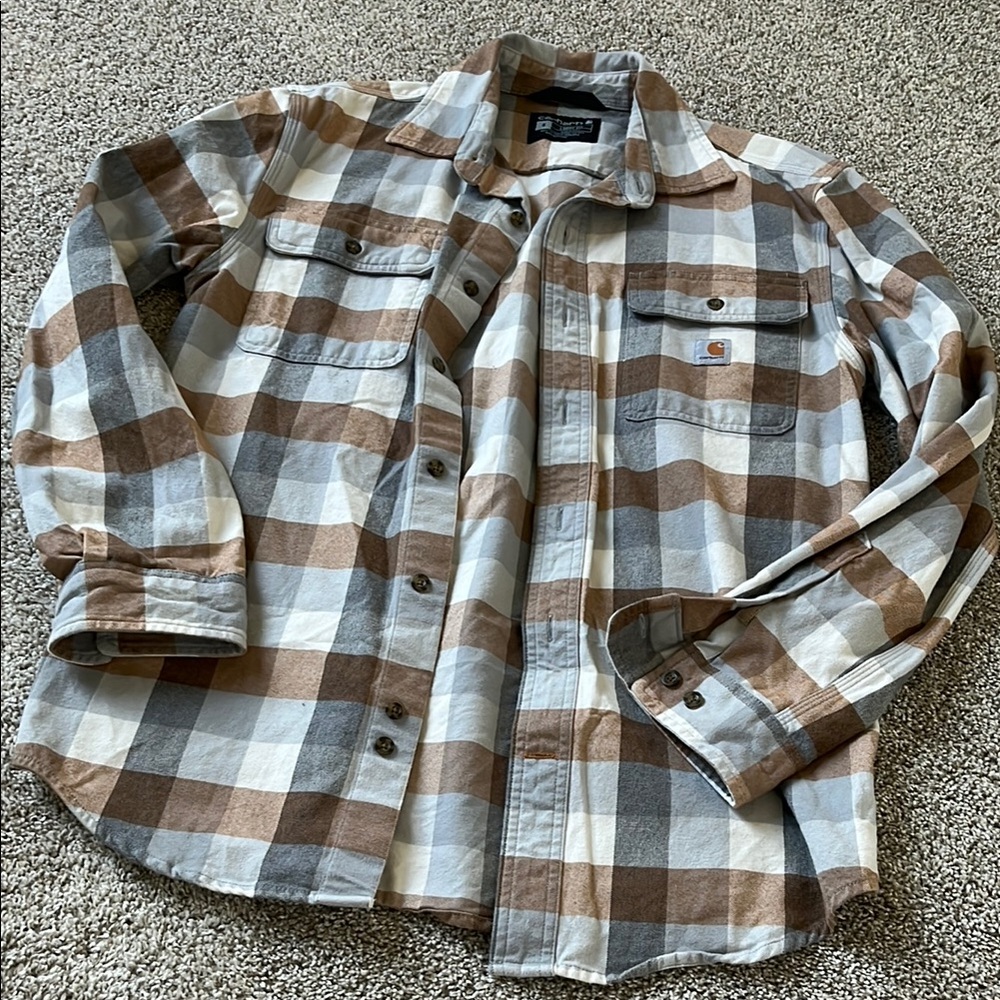 Carhartt flannel shirt